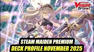 Steam Maiden -  Cardfight Vanguard Deck Profile Premium November 2025