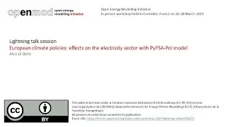 European climate policies: effects on the electricity sector with PyPSA-Pol model