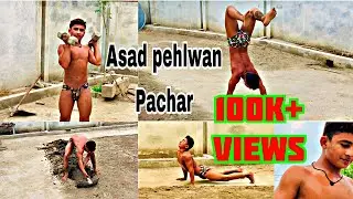 Desi work out Asad Pehlwan Pachar bhanja Shahid Pehlwan Pachar