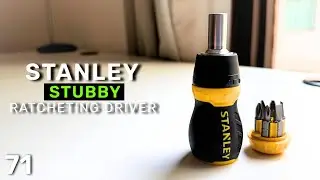Короткая многофункциональная шуруповертка STANLEY (0-66-358) (2025) | Распаковка | ASMR | Инструк...