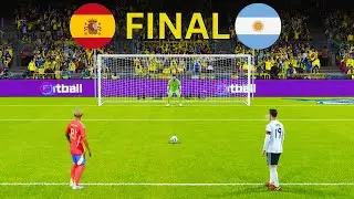 Argentina vs Spain \ Messi vs Ronaldo \ Neymar vs Mbappe \ Penalty Shootout \ FINAL