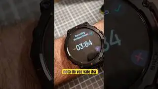 Notas de Voz durante la actividad Amazfit T Rex 3 pro #amazfit #amazfittrex3pro