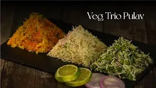 Veg Trio Pulav | Indian Pulav | Indian Veg Trio Pulav Recipe | Allspice Institute