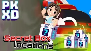 SECRET BOX LOCATİONS İN PK XD 😍🔥+MY PK XD CODE🤩🙌