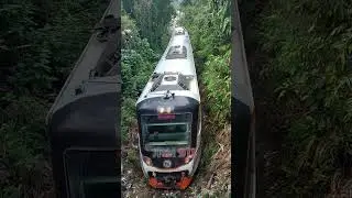 PNR Calamba-Lucena back in service! DMU 8001 bound for Calamba #philippinenationalrailways #PNR