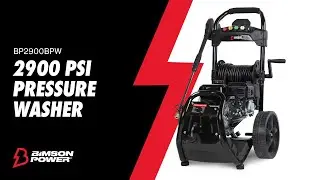 Bimson Power Petrol Pressure Washer 200 Bar (2900 PSI) 9 LPM - 30m hose