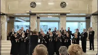 Wonderful performance of the folk choir in Belgrade.