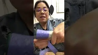 How to do overgrip wraps on tennis racket for the first time - using Tourna Grip