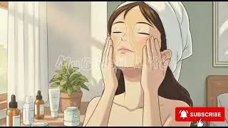 Relaxing Morning Skincare ASMR 🌸 No Talking | Ghibli Style