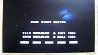 OpenMSX running Astron Belt laserdisc from Sega