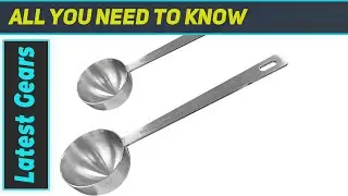 Coffee Scoop, 304 Stainless Steel Tablespoon Measure Spoon by NewlukPro - The Best Choice for