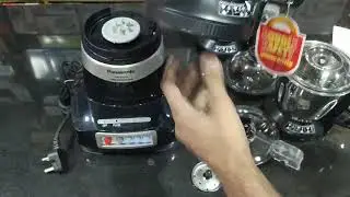 Panasonic MX-AE375 (Black) 750w Mixer Grinder | Monster Mixer | Panasonic Lock Mixer