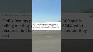 fedex lost my package f $2500 #shorts #reddit
