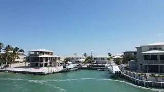Summerland Key Channel via Kemp Channel to Key Cove Lower Florida Keys DJI Mavic Air 2 4K HD