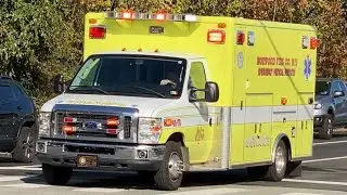 Norwood Fire Company Ambulance 2B Responding (Wail, Yelp & Horn) 11-6-20