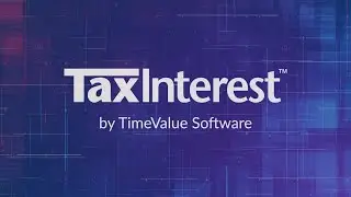 TaxInterest   IRS:State Interest and Penalty Software