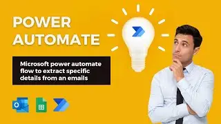 Power Automate | How to use email parser and save it on a google spreadsheet | In 5 Min