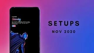 Best Android Setups | Nov 2020 | Nova Launcher + KWGT