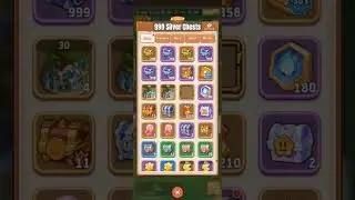 A hoarder's quest -Opening 999 Silver Chest🎁🎁 TOP HEROES Strategy game #mobilegaming #topheroes