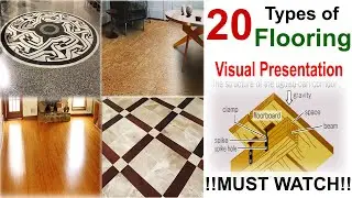 20 Types of Architecture Flooring|Definition of Flooring|Floor Patterns|Visual explanation