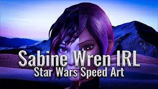 Sabine Wren - Photoshop Speed Art