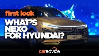 Hyundai Nexo hydrogen fuel-cell SUV: CES walkaround