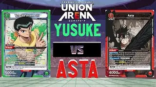 KOENMA RUSH!!! - Green Yusuke VS Red Asta  - UNION ARENA