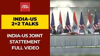 India-US 2+2 Talks: Rajnath Singh, Jaishankar, Mike Pompeo & Mark Esper Joint Statement | Full Video