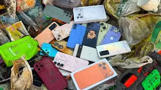 Great Lucky!! Found Many iPhone 17 Pro_iPhone13_Huawei P40 Pro_ Restore iPhone 17 DIY_ASMR Video