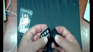 Programar Comando universal 4 canais RF Wireless 433.92MHz