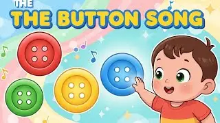 The Button Song | Press, Tap & Learn Colors!