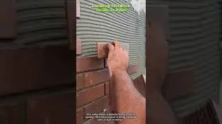 Installing Thin Brick Veneer on a Wall