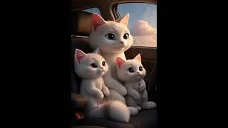 Sharing the Window Seat | Cute Cat Family Story | Wholesome Animated Short | NaNaTV_ai