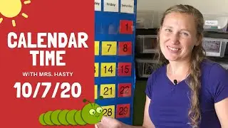 October  7, 2020 - Calendar Time, daily math, learning fun! - Learn at home