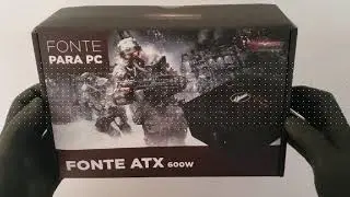 Fonte Pc Gamer 600w Ultra Silenciosa Kp-535 Cowboy Knup