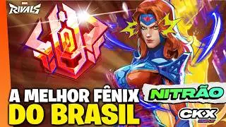 COMO O TOP 1 BR F&Ecirc;NIX JOGA MARVEL RIVALS NA TEMPORADA 3