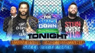 Roman Reigns vs Kevin Owens Smackdown 25 diciembre 2020