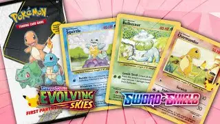 Opening a Pok&eacute;mon First Partner Pack (Kanto)