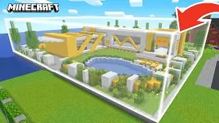 ENTES HAUS IST IM GLASWÜRFEL GEFANGEN in Minecraft RP!