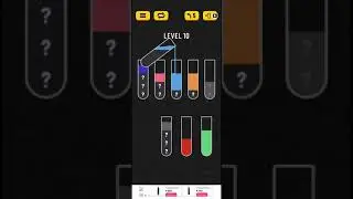 How to do Water sort Puzzle level 10 | Water sort puzzle | Color Sorting Game | Gaming Shortcuts |