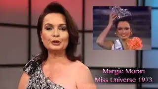 Binibining Pilipinas USA 2013 with Miss Universe 1973 Margie Moran