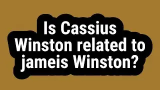 Is Cassius Winston related to jameis Winston?