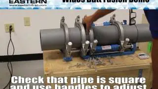 WIDOS Tool Demo   Hydraulic Butt Fusion