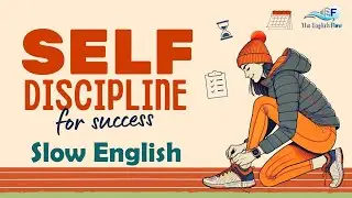 English Podcast For Learning English | How To Be Disciplined | English Flow Podcast