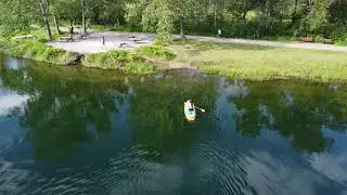 Paddle Boarding at Carburn Park