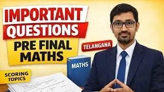 📘 Class 10 Mathematics Pre Final Paper Explained | Telangana Board | LIVE