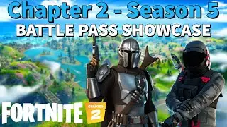 Chapter 2 - Season 5 Battle Pass Showcase | Fortnite - No Commentary