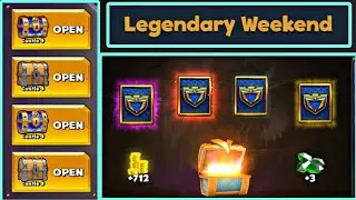 Castle crush- Mega Chest Opening ft. Legendary Weekend🔥