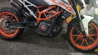 Ktm Duke 390 with Orion Exhaust 🏍️🙏