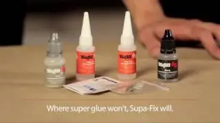 Best Superglue Adhesive and Filler Kit Demonstration from SupaFix